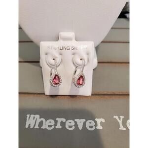 Earrings ruby